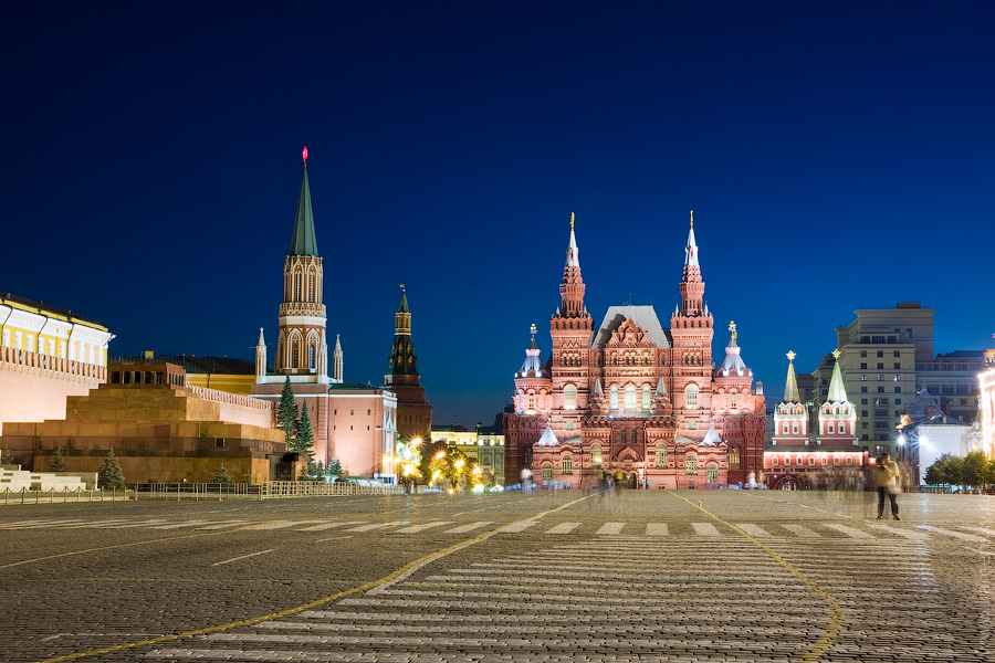 Вечерние фотографии Москвы. Красная площадь