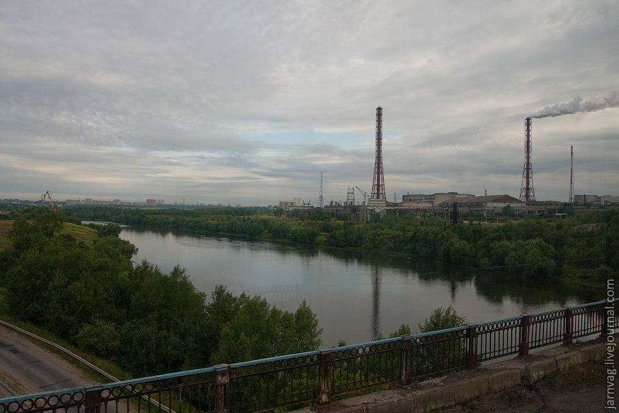 Москва река, Воскресенск, мост БМО