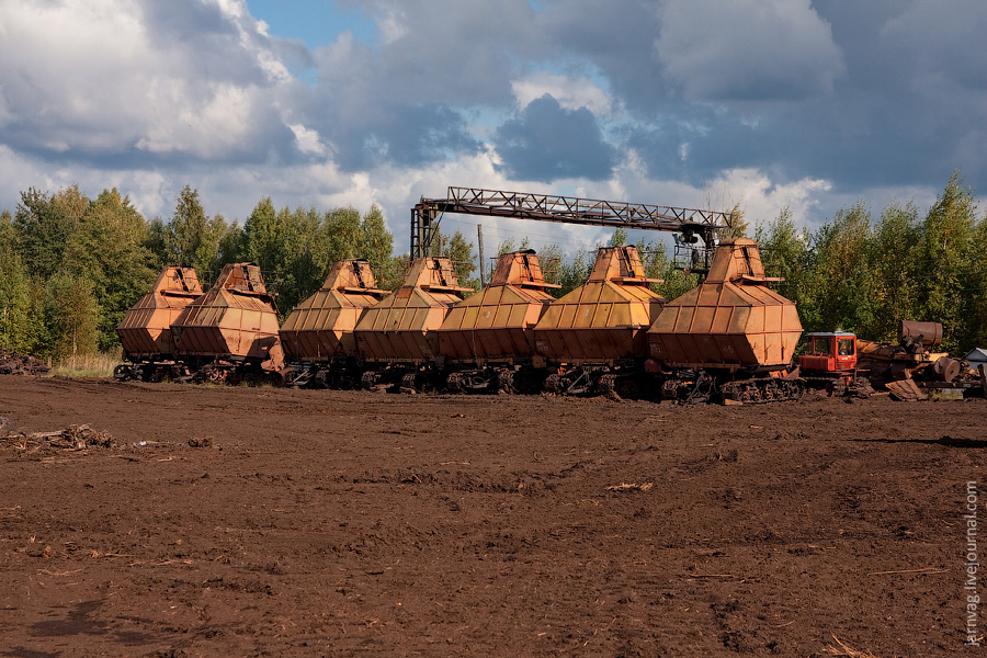 Гусевское ППЖТ, Мезиновский торфоучасток