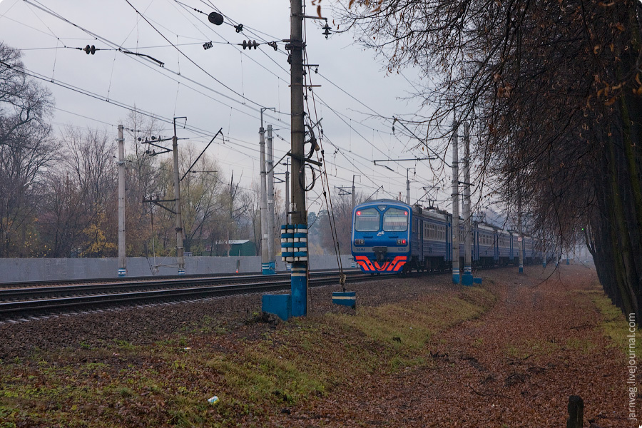 Окрестности станции Пушкино ЭД4М-0262