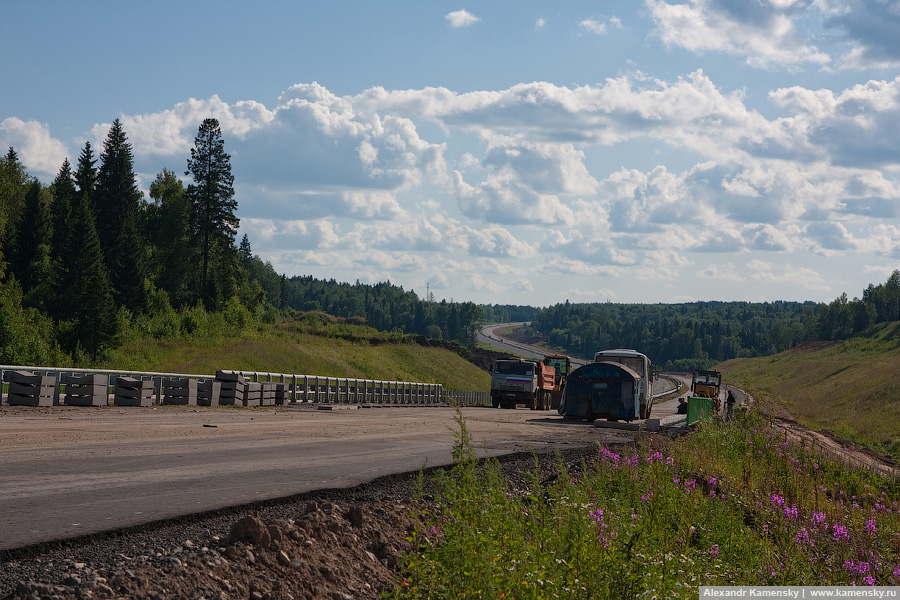 М8 Холмогоры, открытие участка во Владимирской области