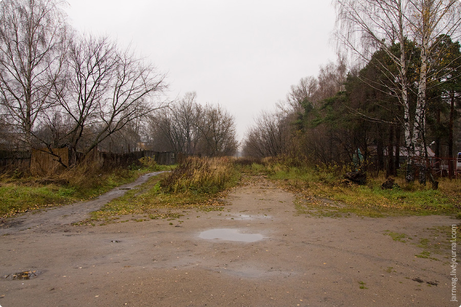 Осень, БМО, участок Поточино - Орехово - Дулево