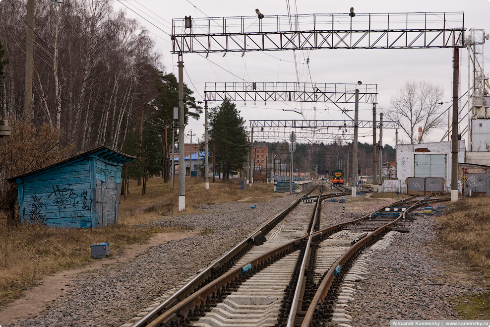 Ярославское направление МЖД, Красноармейск, ЧМЭ3