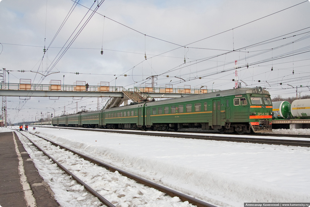 Воскресенск, Жилево, Ожерелье, покатушки, БМО, ЭР2-1184