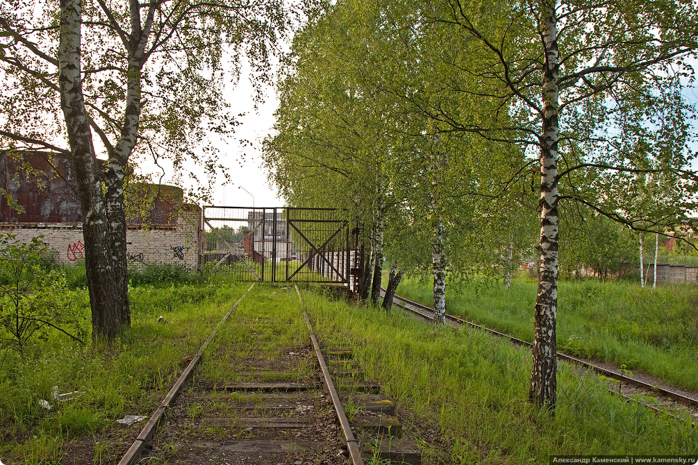 Красноармейский подъездной путь, Красноармейск, ППЖТ, железная дорога