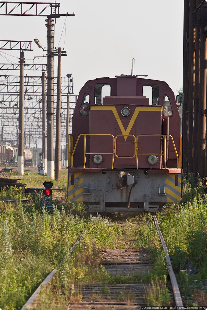 Тепловоз ТГМ23, Киржач станция, БМО