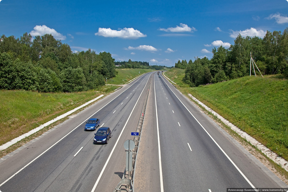 Шоссе М8, автодорога, Холмогоры, Москва - Архангельск, объездная Сергиев Посад, Тураково