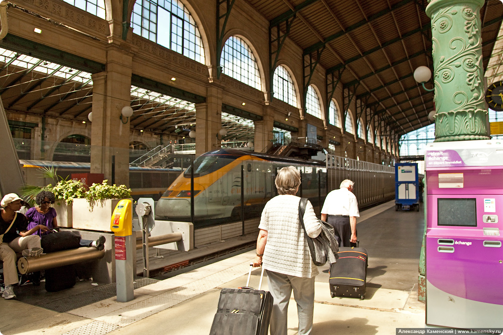 На поезде из Парижа в Кельн, Paris Nord, TGV, Thalys, Талис, SNCF, Железные дороги Франции, Koln, DB AG