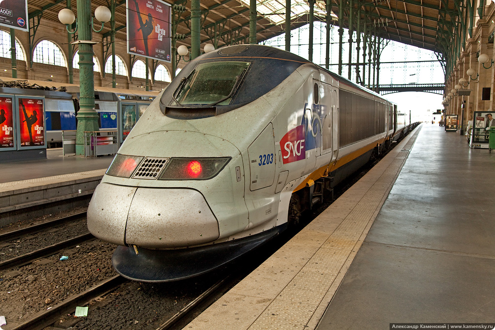 На поезде из Парижа в Кельн, Paris Nord, TGV, Thalys, Талис, SNCF, Железные дороги Франции, Koln, DB AG