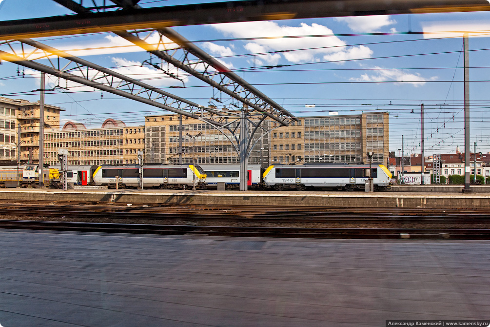 На поезде из Парижа в Кельн, Paris Nord, TGV, Thalys, Талис, SNCF, Железные дороги Франции, Koln, DB AG