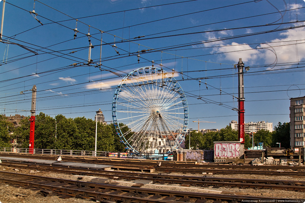 На поезде из Парижа в Кельн, Paris Nord, TGV, Thalys, Талис, SNCF, Железные дороги Франции, Koln, DB AG