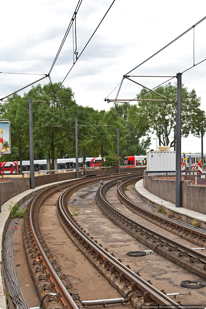 Трамвайная система Кёльна, трамвай, Кельн, Германия, Cologne, Koln, Germany