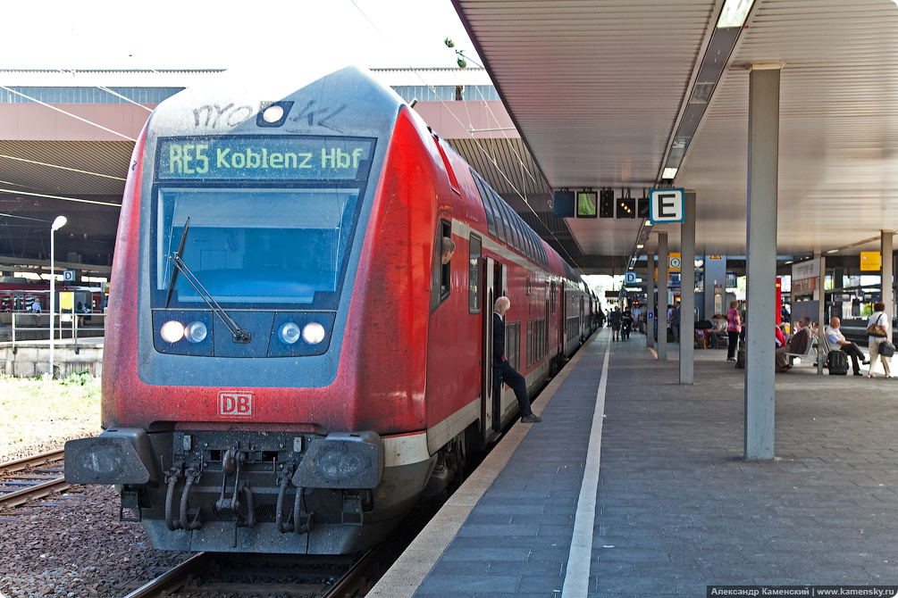 Германия, Вокзал и трамваи Дюссельдорфа, Dusseldorf Hbf, tramway, Germany, DB, bahn.de