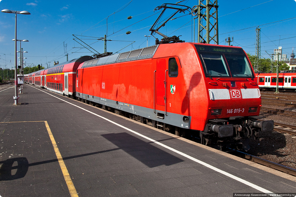 Германия, Вокзал и трамваи Дюссельдорфа, Dusseldorf Hbf, tramway, Germany, DB, bahn.de