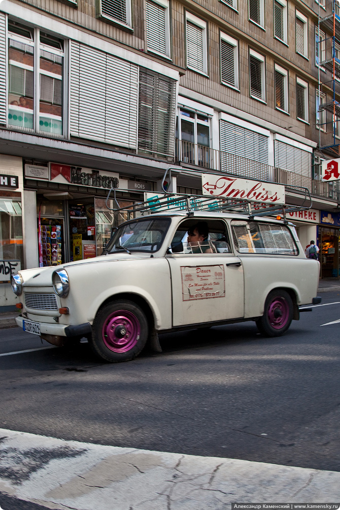 Германия, Трабант, Дюссельдорф, Dusseldorf, Germany, trabant