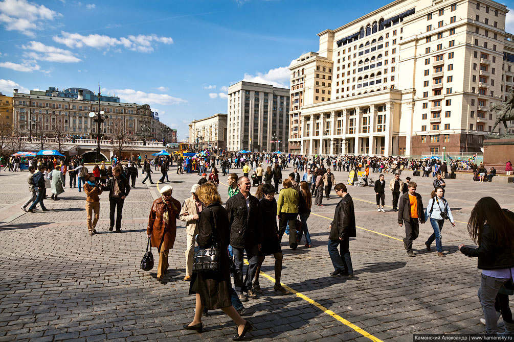 Москва, Кремль, Красная площадь, Александровский сад