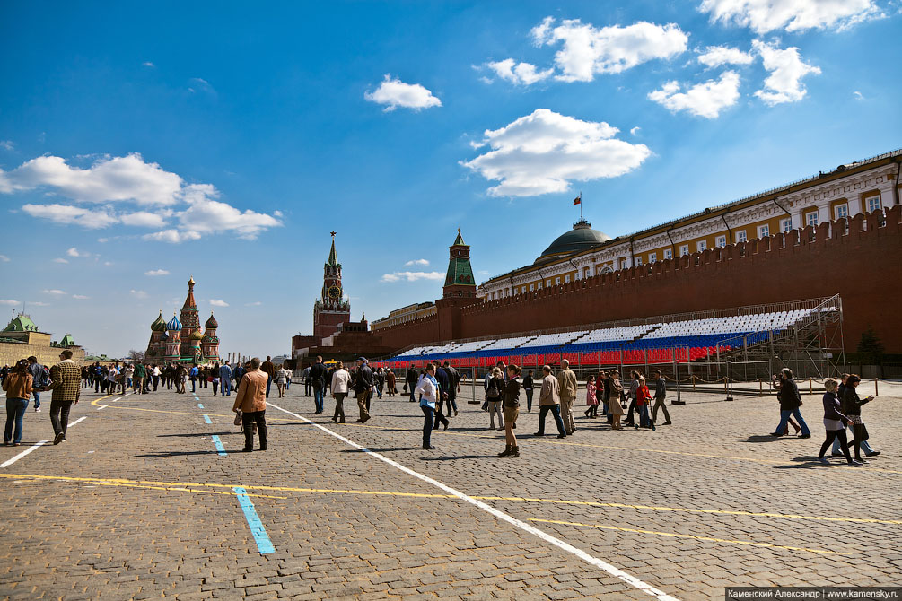 Москва, Кремль, Красная площадь, Александровский сад