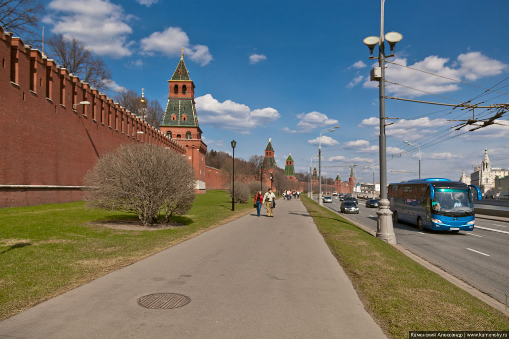 Москва, Кремль, Красная площадь, Александровский сад