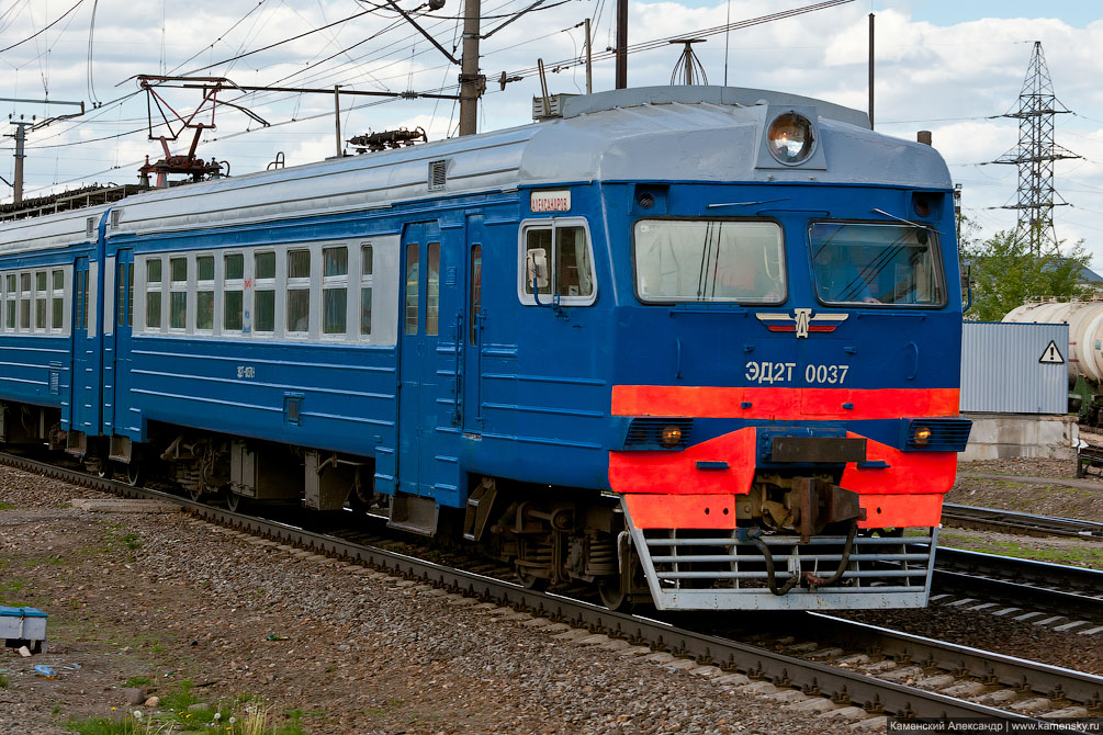 Станция Софрино, Московская область, Электропоезд ЭД2Т-0037