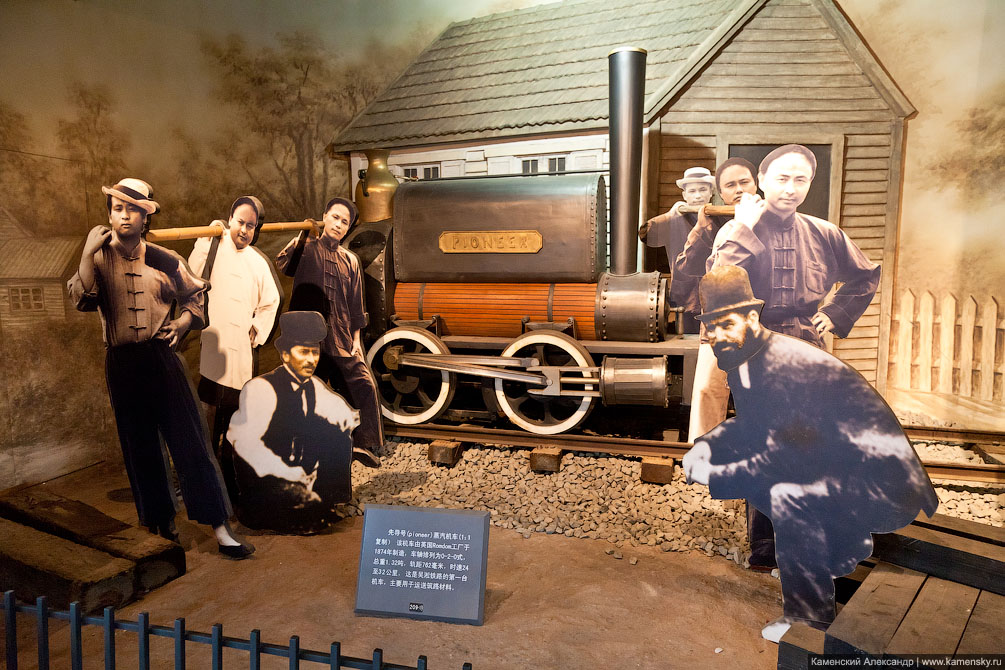 Шанхайский железнодорожный музей, Китай, Shanghai Railway museum