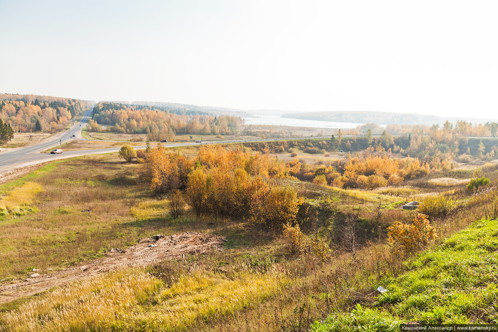 Осенние железнодорожности, Московская область, Осень