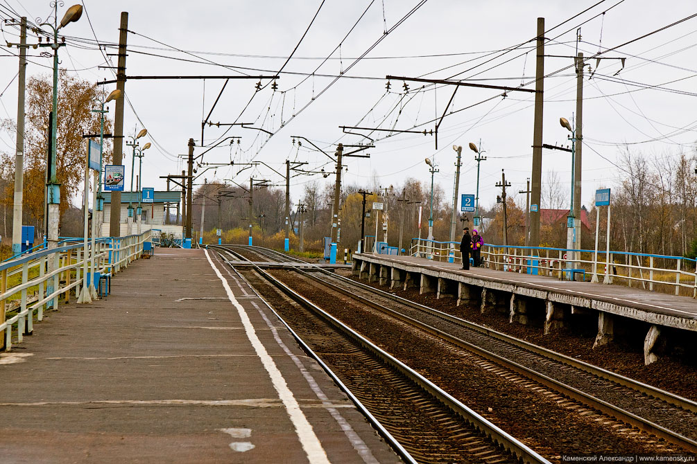 Развязка в Бекасово, БМО, станция Нара, платформа Зосимова Пустынь