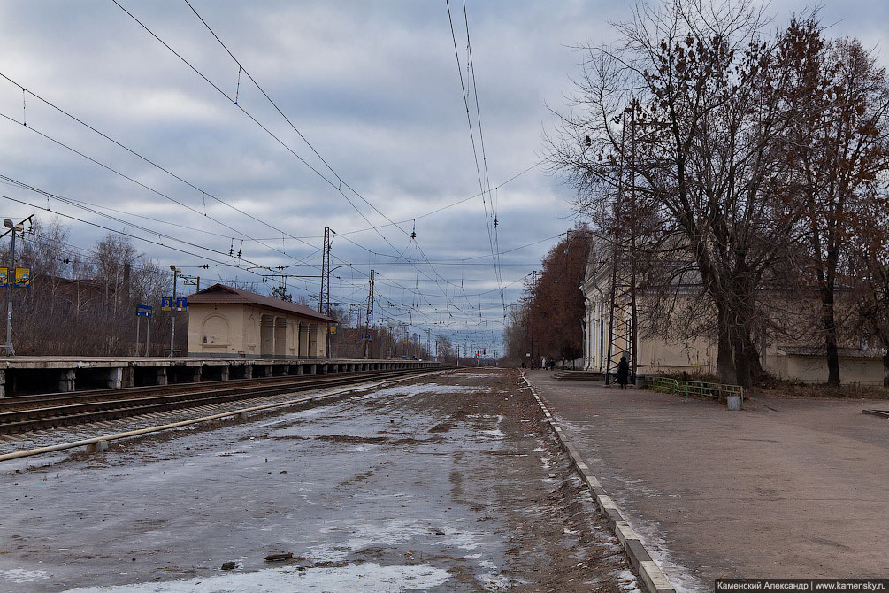 Фотопрогулка, Ногинская ветка, Московская область, станция Ногинск, станция Электросталь, платформа Захарово, платформа Машинос