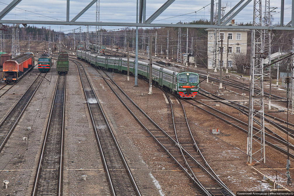 Фотопрогулка, Ногинская ветка, Московская область, станция Ногинск, станция Электросталь, платформа Захарово, платформа Машинос