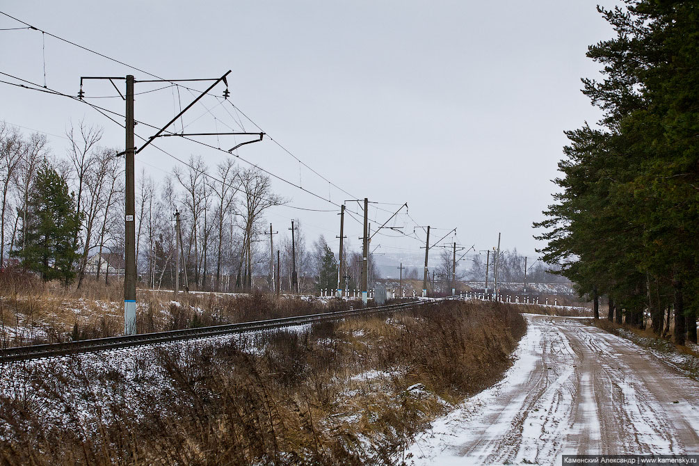 Фотографии БМО, кольцевые электропоезда, станция в Лукино, мосты в Лукино, станция Манихино-1, специальная техника на железной дороге