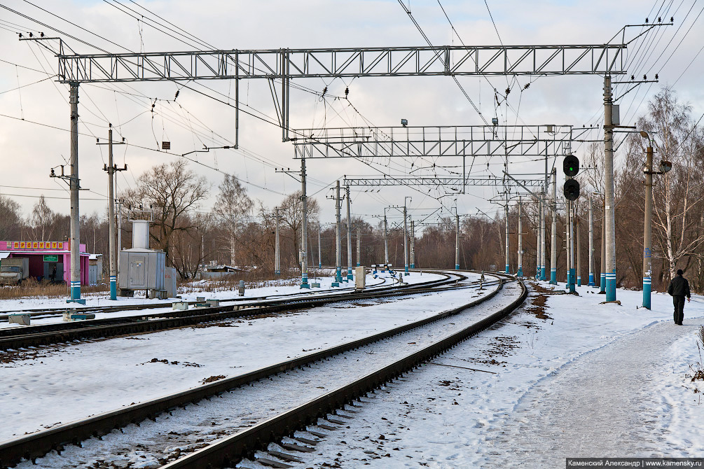 Железная дорога, Щелково, Воронок, Соколовская, Электричка