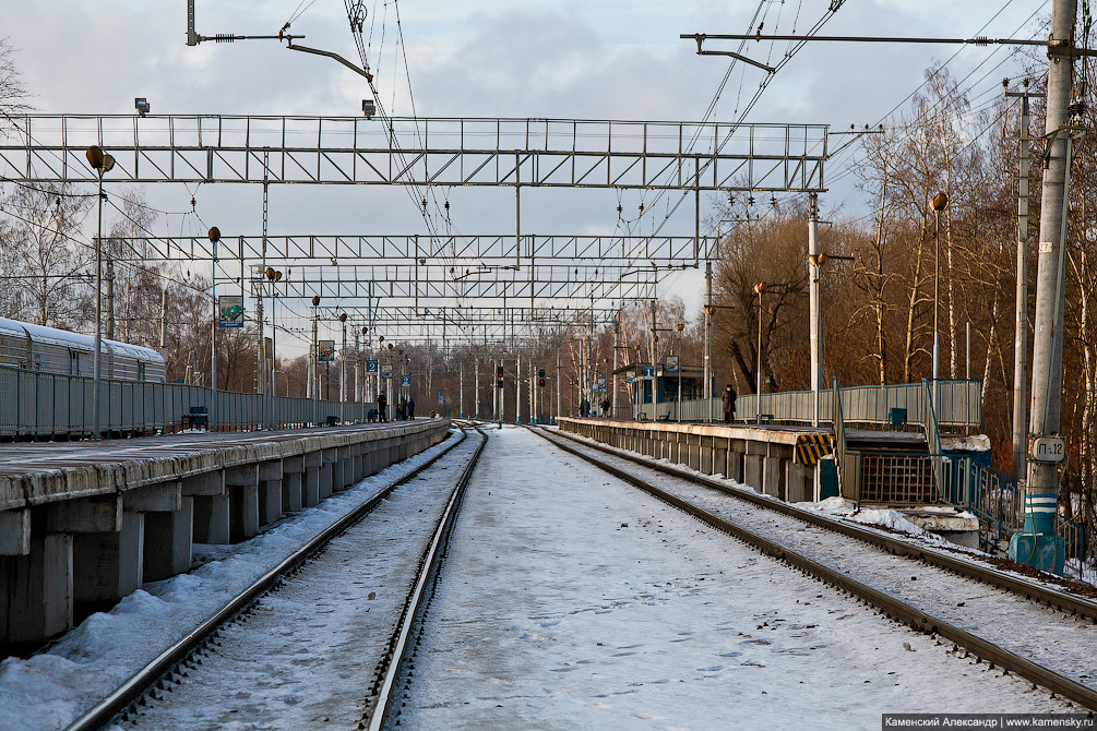 Железная дорога, Щелково, Воронок, Соколовская, Электричка