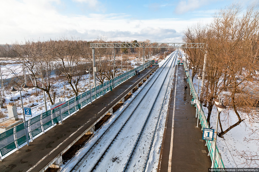 Железная дорога, Щелково, Воронок, Соколовская, Электричка