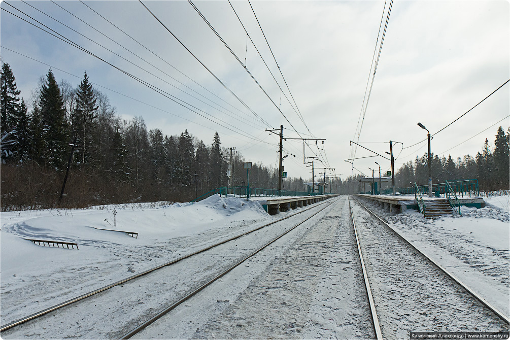 Московская область, Рижское направление, электрички, платформы