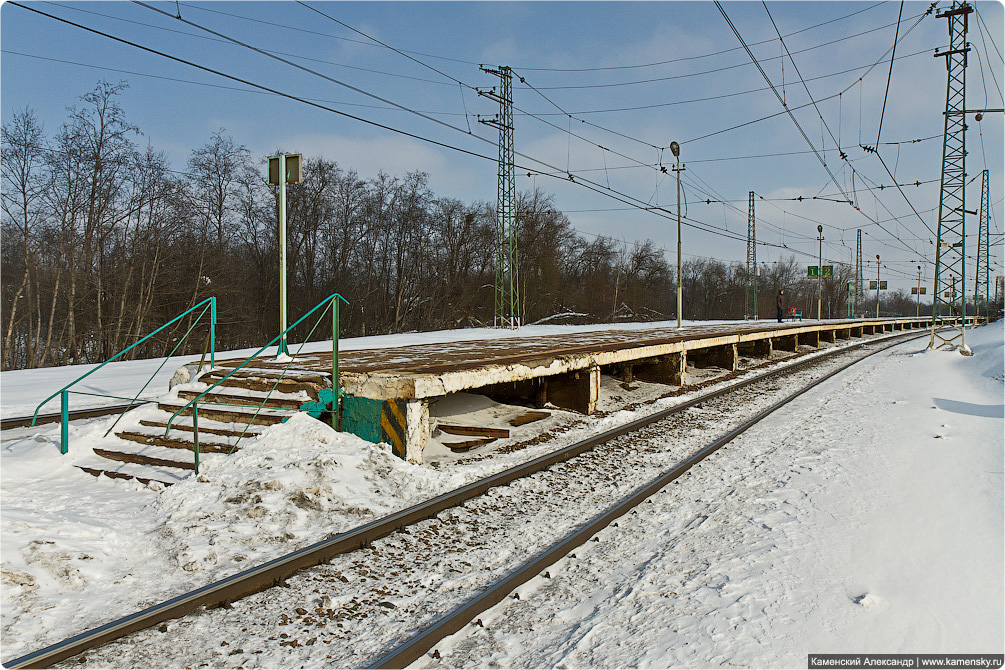 Московская область, Рижское направление, электрички, платформы