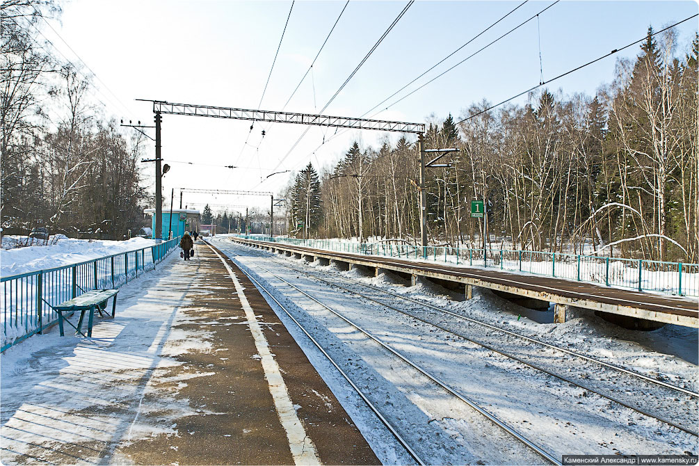 Рижское направление, Московская область, железная дорога, фотографии, платформы