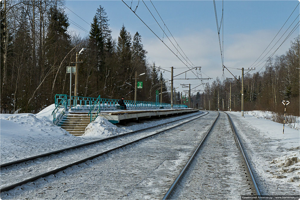 Рижское направление, Московская область, железная дорога, фотографии, платформы