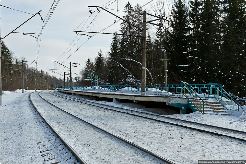 Рижское направление, Московская область, железная дорога, фотографии, платформы