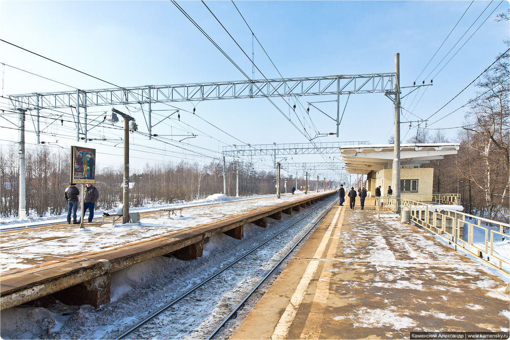 Горьковское направление, Станция Храпуново