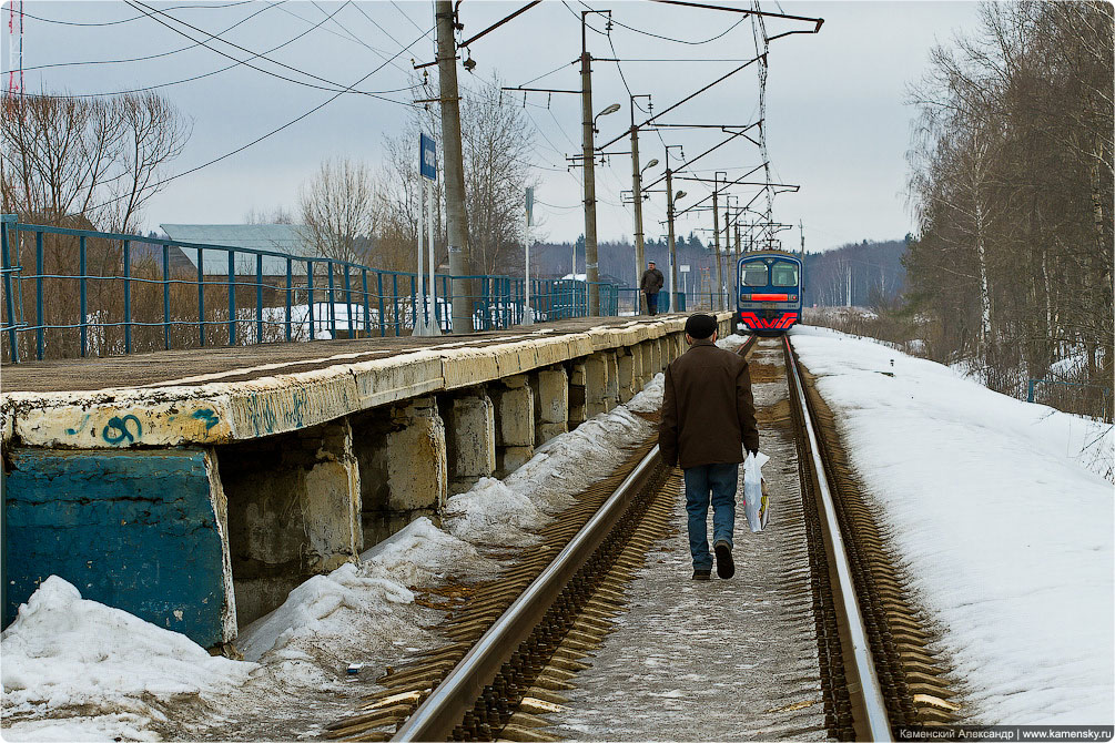 Красноармейская ветка, Московская область