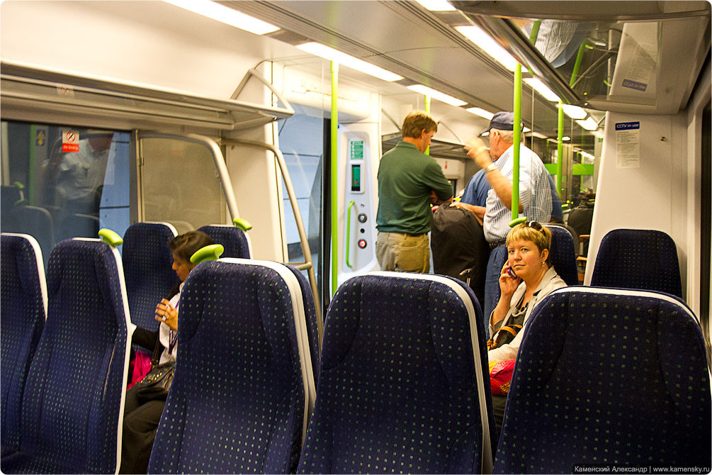 Великобритания, Лондон, вокзал Paddington, First southern, Heatrow Express