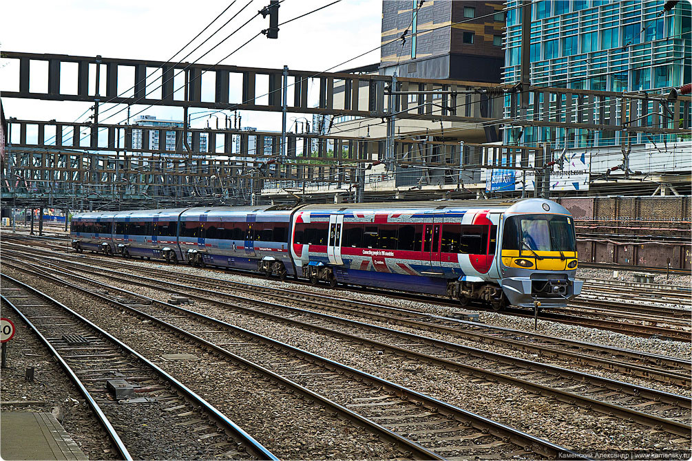 Великобритания, Лондон, вокзал Paddington, First southern, Heatrow Express