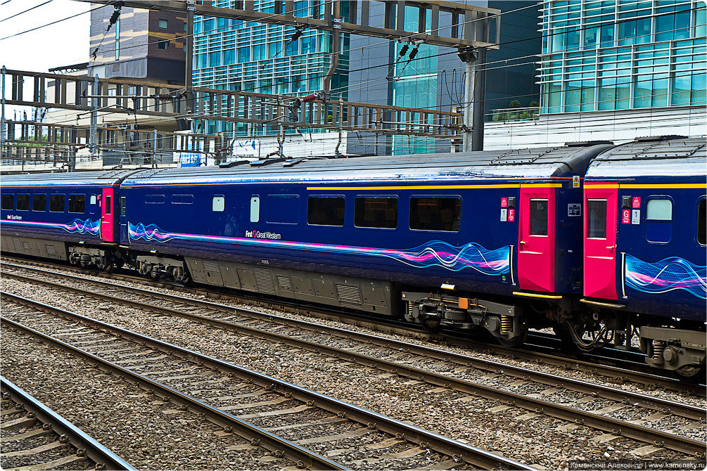 Великобритания, Лондон, вокзал Paddington, First southern, Heatrow Express