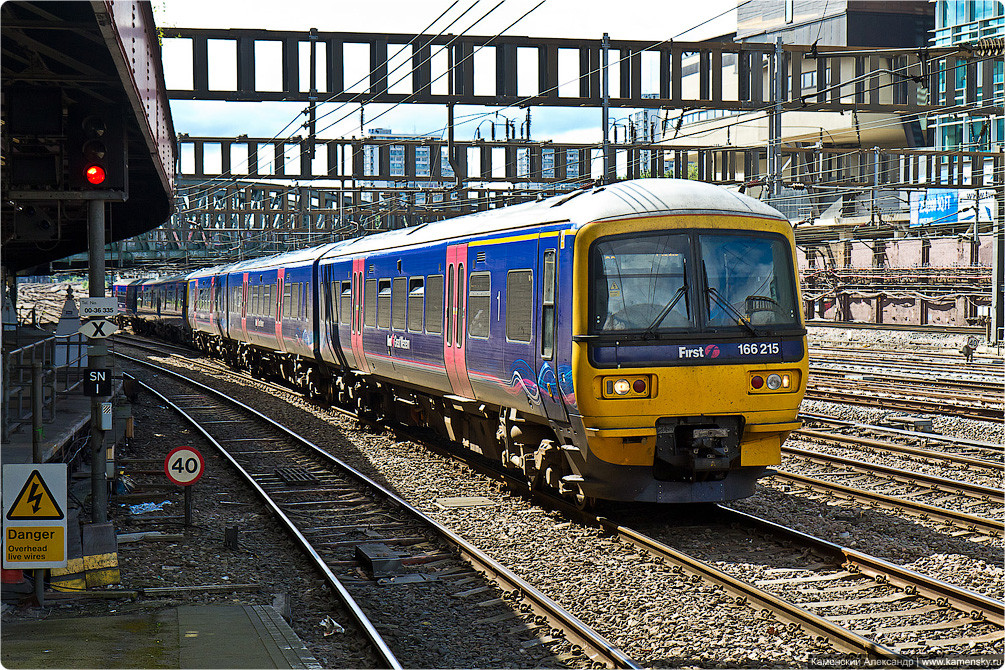 Великобритания, Лондон, вокзал Paddington, First southern, Heatrow Express