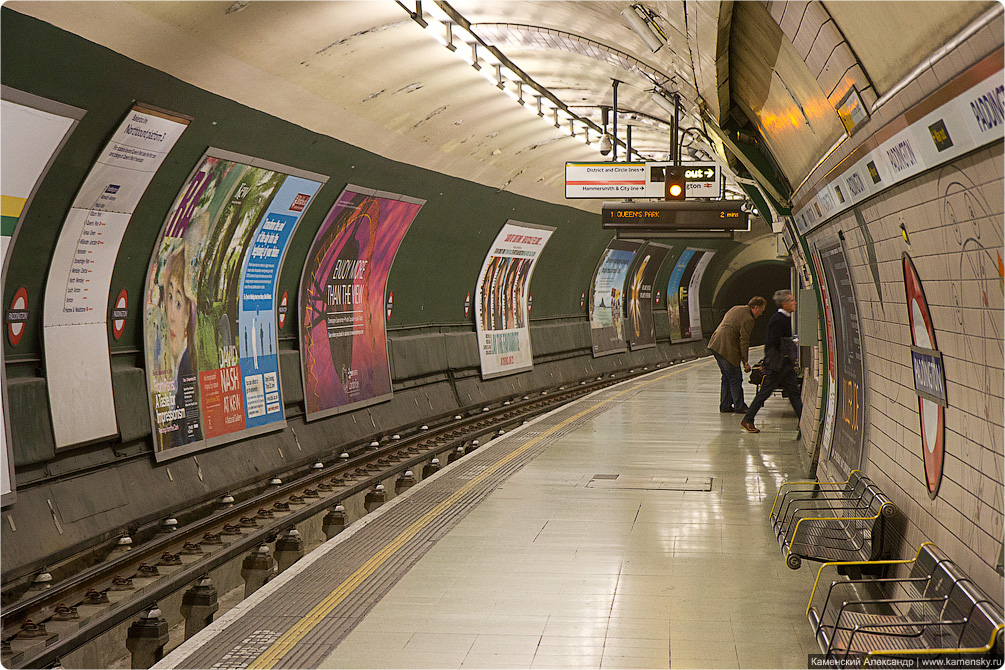 Великобритания, Лондон, вокзал Paddington, First southern, Heatrow Express