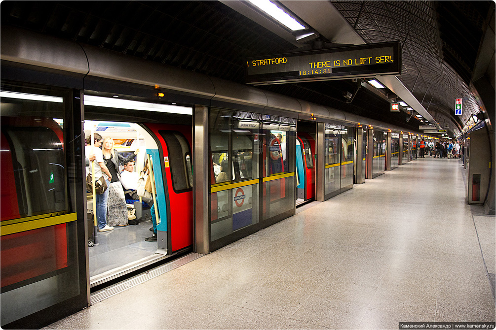 Великобритания, Лондон, вокзал Paddington, First southern, Heatrow Express