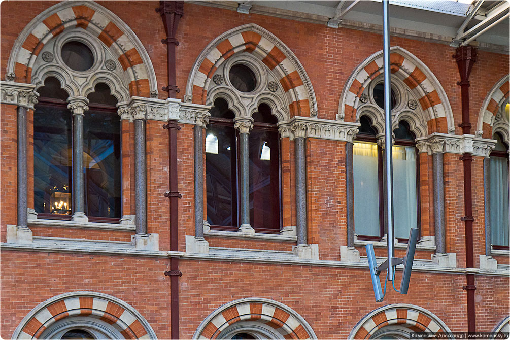 Великобритания, Лондон, вокзал St. Pancras, вокзал King's Cross