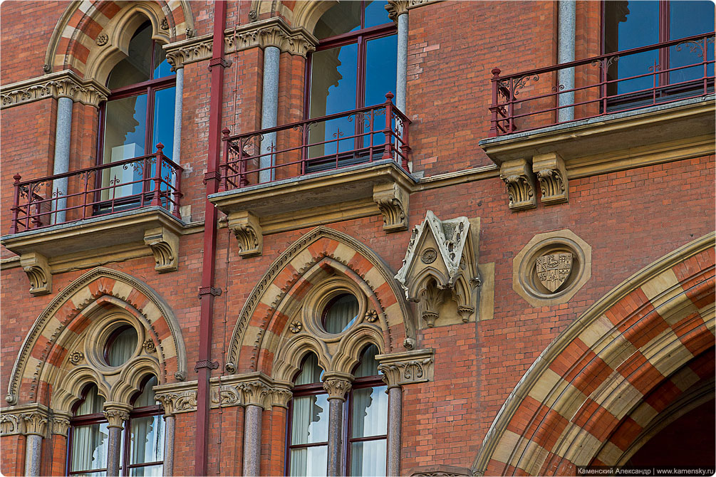 Великобритания, Лондон, вокзал St. Pancras, вокзал King's Cross