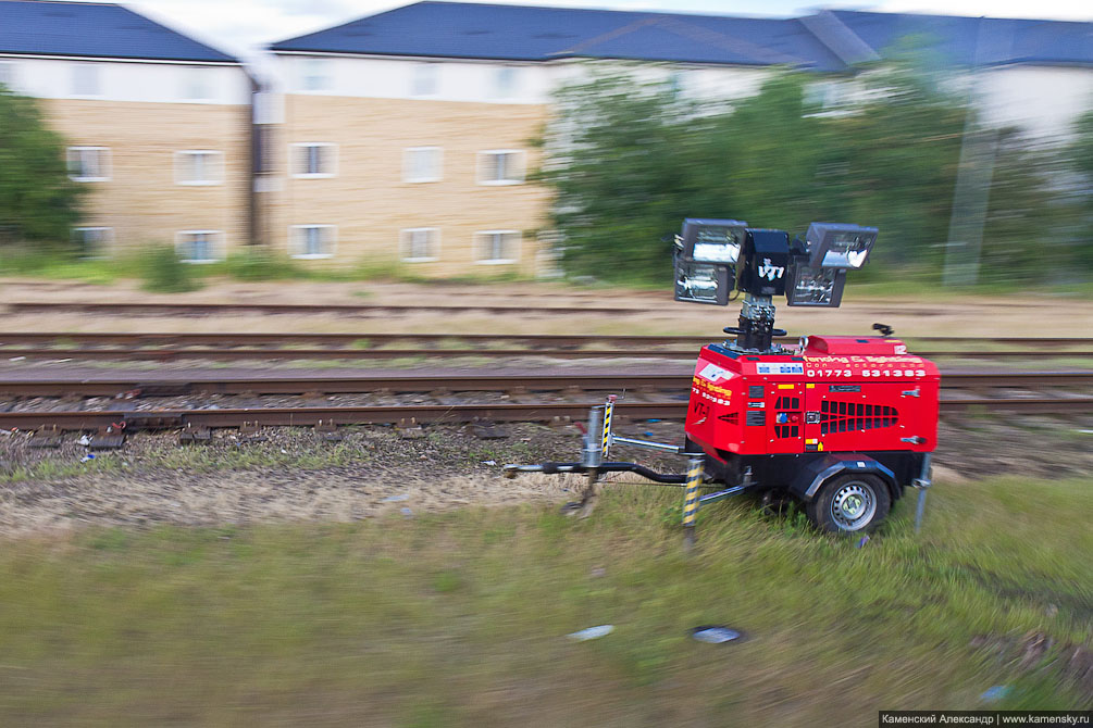 Великобритания, Кембридж, железная дорога, Cambridge, railway