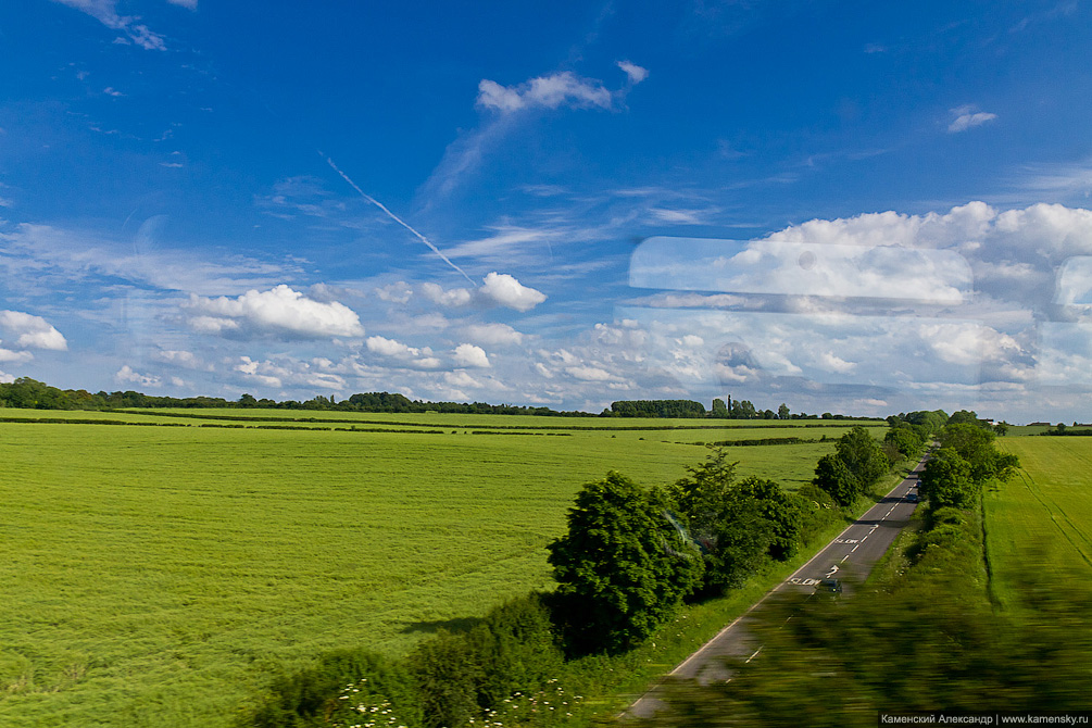 Великобритания, Кембридж, железная дорога, Cambridge, railway