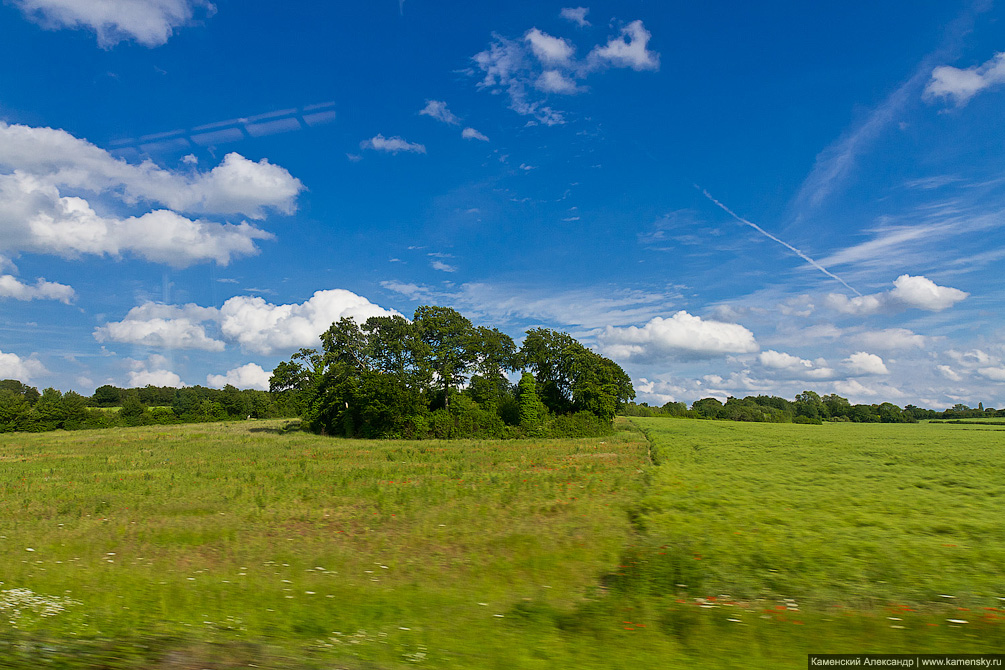 Великобритания, Кембридж, железная дорога, Cambridge, railway